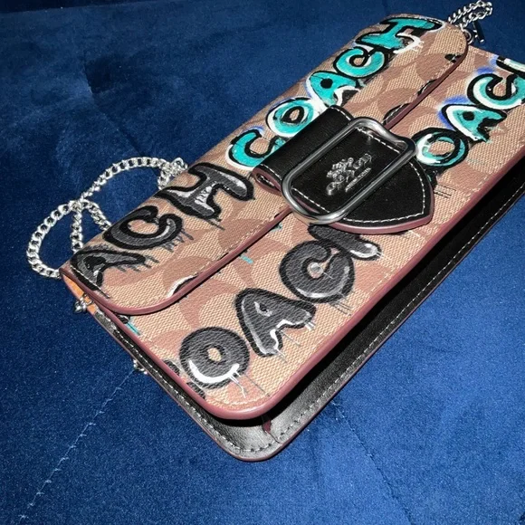 Coach X Mint + Serf Morgan Crossbody In Signature Canvas - Picture 5 of 12